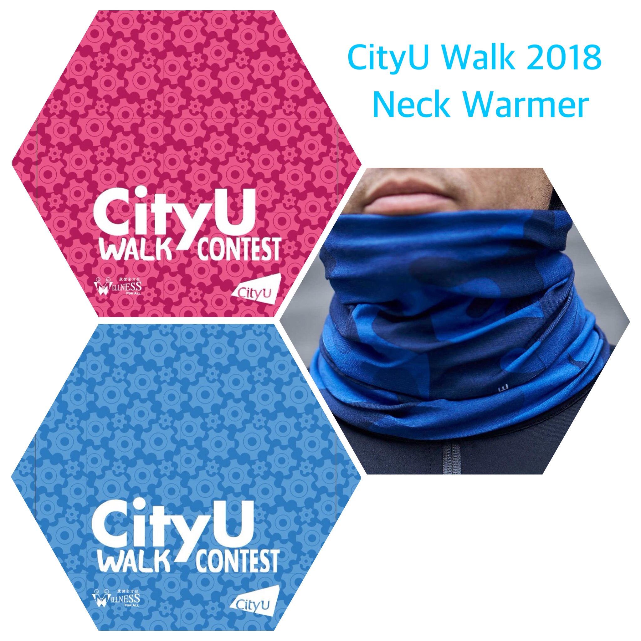 Neck Warmer, CityU Walk 2018 Souvenir